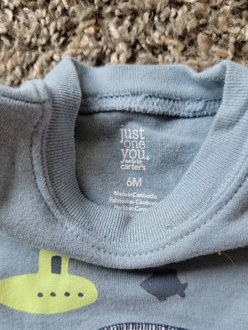Carters month infant